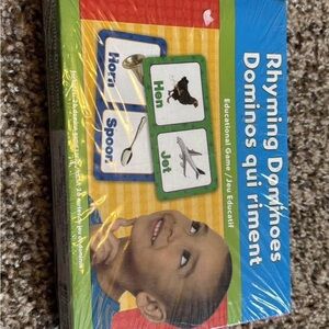 Rhyming Dominoes Educational Game